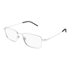 Saint Laurent SL 844 005 SILVER DEMO LENS szemüveg