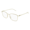 Saint Laurent SL 845 004 YELLOW DEMO LENS szemüveg