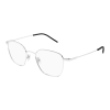 Saint Laurent SL 852 005 SILVER DEMO LENS szemüveg