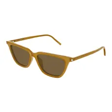 Saint Laurent SL 889 SULPICE THIN 004 YELLOW BROWN napszemüveg