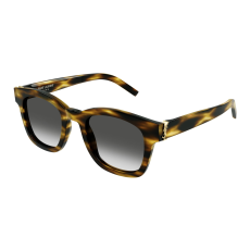 Saint Laurent SL_M124-003 SHINY HAVANA GRADIENT GREY napszemüveg
