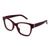 Saint Laurent SL M158 012 BURGUNDY DEMO LENS szemüveg