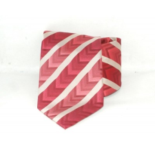 Saint Michael selyem nyakkendő - Piros csÍkos nyakkendő