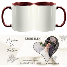  Saját fotós kétoldalas fényképes bögre - 1 db bögrék, csészék