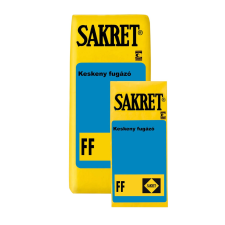 Sakret keskenyfugázó FF antracit 1 kg glett, gipsz, csemperagasztó, por