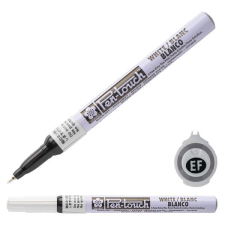 SAKURA Lakkfilc (0.7 mm) - White - Extra Fine - Pen-touch (1 db) filctoll, marker