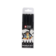 SAKURA Pigma Sensei Rajz és filctoll készlet, Fekete (4 db) filctoll, marker