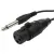 SAL KÉZI MIKROFON, FEKETE, XLR-6,3MM