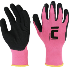  SALANGANA kesztyű pes/latex rózsa 10