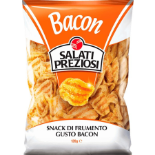 Salati Preziosi Salatipreziozi bacon ízű chips 120 g reform élelmiszer