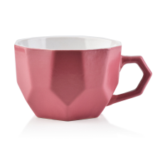  SALLY GEO PINK bögre 450ml 12x15xh7.8cm 12x15xh7.8cm bögrék, csészék