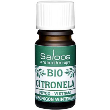 SALOOS 100% BIO természetes illóolaj - Citromfű 5 ml illóolaj