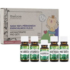 SALOOS aromaterápia gyerekeknek (4× 10 ml, 1× 5 ml) illóolaj