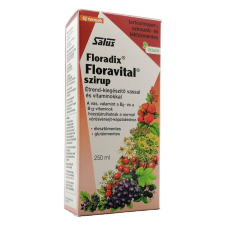 Salus floradix floravital szirup vassal és b-vitaminokkal szirup 250ml vitamin és táplálékkiegészítő