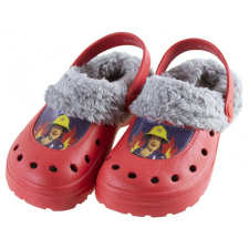 Sam a tűzoltó Red gyerek téli papucs clog 25/26 gyerek papucs, mamusz