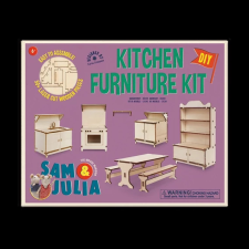  Sam &amp; Julia Bútorkészlet - DIY Konyha – Mouse Mansion játékfigura