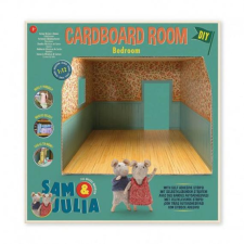 Sam & Julia DIY Karton hálószoba – Mouse Mansion plüssfigura