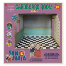  Sam &amp; Julia DIY Karton konyha – Mouse Mansion plüssfigura