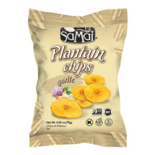 Samai Plantain chips fokhagymás 75g főzőbanán csokoládé és édesség
