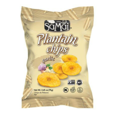 SAMAI Plantain chips fokhagymás 75g főzőbanán előétel és snack