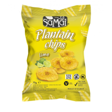 Samai Plantain chips lime 70g főzőbanán csokoládé és édesség