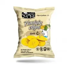  Samai plantain főzőbanán chips fokhagymás 75 g reform élelmiszer