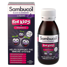 Sambucol fekete bodza szirup gyermek, 120ml vitamin és táplálékkiegészítő
