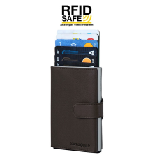 SAMSONITE ALU FIT sötétbarna RFID védett pénztárca, kártyatartó 133890-1251 pénztárca