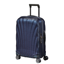 SAMSONITE C-LITE négykerekű bővíthető USB-s  kabinbőrönd 55cm-sötétkék 134679-1277 kézitáska és bőrönd