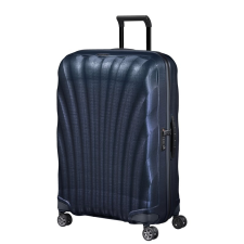SAMSONITE C-LITE négykerekű közepesen nagy bőrönd 75cm-sötétkék 122861-1277 kézitáska és bőrönd