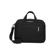 SAMSONITE Notebook táska 143334-7416, LAPTOP SHOULDER BAG (OZONE BLACK) -RESPARK számítógéptáska