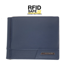 SAMSONITE PRO-DLX 6 RFID védett sötétkék, csapópántos dollár pénztárca 147797-1615 pénztárca