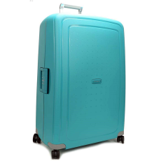 SAMSONITE S'CURE négykerekű aqua blue csatos óriás  bőrönd  81cm 59244-1012