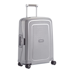 SAMSONITE S'CURE négykerekű ezüst-szürke csatos kabinbőrönd 55cm 49539-1776 (49539-1776)