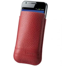 SAMSONITE Slim Classic Leather Classic Sleeve XL barna tok és táska