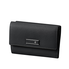 SAMSONITE ZALIA 3.0 közepes, két oldalas fekete RFID védett női pénztárca 149539-1041