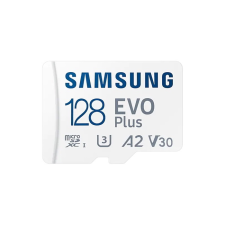 Samsung 128GB EVO Plus (2021) microSDXC UHS-I CL10 Memóriakártya + Adapter memóriakártya