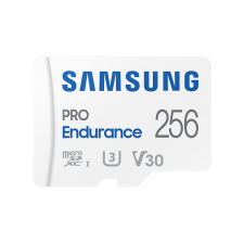Samsung 256GB microSDXC Class10  U3 V30 PRO Endurance + adapterrel (MB-MJ256KA/EU) memóriakártya