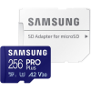 Samsung 256GB microSDXC Samsung Pro Plus CL10 U3 A2 V30 + adapter (MB-MD256SA/EU) (MB-MD256SA/EU)