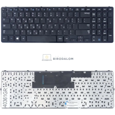 Samsung 350E5C, NP350E5C, 355E5C, 365E5C, NP364E5CC gyári billentyűzet (GR kiosztás, fekete) laptop alkatrész