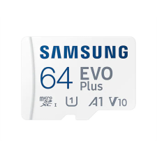 Samsung 64GB SD micro EVO Plus (SDXC Class10) (MB-MC64KA/EU) memória kártya adapterrel memóriakártya