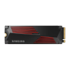 Samsung 990 PRO with Heatsink PCIe 4.0 M.2, 4TB, Black (MZ-V9P4T0GW)