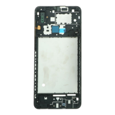 Samsung A022 Galaxy A02, LCD keret, fekete mobiltelefon, tablet alkatrész