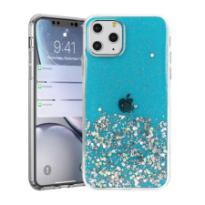 Samsung A022/M022 Galaxy A02/M02, Szilikon tok, Brilliant (Csillámos), világoskék tok és táska