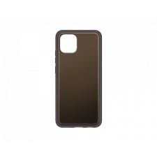 Samsung A03 Soft Clear Cover Black mobiltelefon kellék