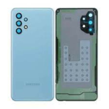 Samsung A326 Galaxy A32 5G, Akkufedél, (ragasztó, kamera plexi), kék mobiltelefon, tablet alkatrész