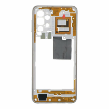 Samsung A326 Galaxy A32 5G, LCD keret, fehér mobiltelefon, tablet alkatrész