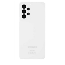 Samsung A336 Galaxy A33 5G, Akkufedél, (ragasztó, kamera plexi), fehér mobiltelefon, tablet alkatrész