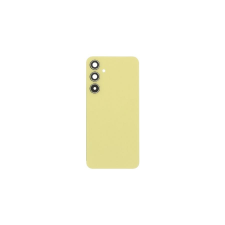Samsung A356 Galaxy A35 5G, Akkufedél, (ragasztóval és kameraplexivel), lemon (GYÁRI) mobiltelefon, tablet alkatrész