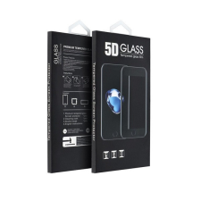  Samsung A405 Galaxy A40, 5D Full Glue hajlított tempered glass kijelzővédő üvegfólia, fekete mobiltelefon kellék